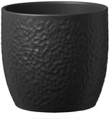 Donice - Soendgen Keramik Soendgen ceramiczna osłona na doniczkę, Boston, 24 x 24 x 23 cm, antracytowy - miniaturka - grafika 1