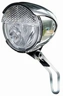 Lampki rowerowe - Trelock Oświetlenie rowerowe LS 583 Bike-i retro FD S/SL/A o wyglądzie chromu dynamo reflektor przedni, 8003279 200814_Chrom - miniaturka - grafika 1