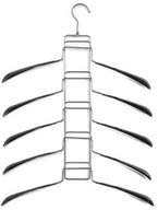 Wieszaki i stojaki - Zeller Uchwyt na koszule i kurtki wieszaki na ubrania 5 w 1 4003368171791 - miniaturka - grafika 1