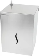 Dozowniki papieru i mydła dla firm - Faneco Pojemnik na ręczniki papierowe w roli centralnie dozowane HIT stal matowa - miniaturka - grafika 1