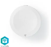 Czujniki ruchu i zmierzchu - Nedis 5412810328673 - Inteligentny czujnik temperatury i wilgotności 1xCR2450 ZigBee - miniaturka - grafika 1