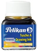Naboje i atramenty - Pelikan A 523 Tusche A, 10 ML, Siena A 523 - miniaturka - grafika 1