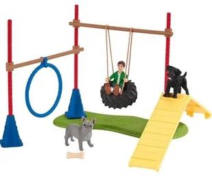 Schleich Wybieg dla psów Farm World - Figurki dla dzieci - miniaturka - grafika 2