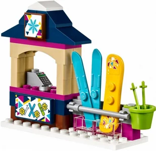 LEGO Friends Wyciąg narciarski w zimowym kurorcie 41324 - Klocki - miniaturka - grafika 3