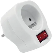 Przedłużacze i rozgałęźniki - Elgotech Rozgałęźnik z wyłącznikiem 1 x Z/U 16 A - miniaturka - grafika 1