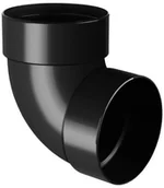 Rynny i akcesoria - Kolanko podwójne 75 mm KAT-87 Grafit - miniaturka - grafika 1