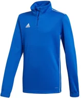 Bluzy sportowe męskie - Adidas Bluza dziecięca, Core 18 TR TOP Y CV4140, rozmiar 128 - miniaturka - grafika 1