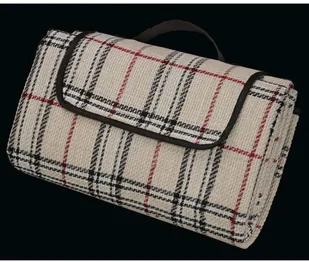 Cilio Koc piknikowy, wodoodporny, beżowy 145 x 130 cm (CI-155969) - Koce piknikowe - miniaturka - grafika 2