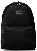 Plecaki - Pepe Jeans Plecak Aris Double Zip PU120003 Czarny - miniaturka - grafika 1