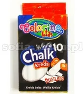 Kreda - Colorino Kreda szkolna biała, bezpyłowa, Colorino - miniaturka - grafika 1