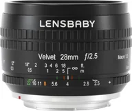 Obiektywy - Lensbaby Velvet 28 Fuji X LBV28F - miniaturka - grafika 1