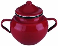 Miski i półmiski - Ibili 910650 cukiernica z pokrywką, czerwony 910650 - miniaturka - grafika 1