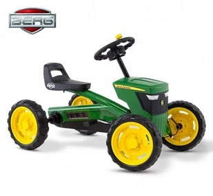 Berg Gokart na pedały John Deere Ciche koła 2-5 lat do 30 kg 24.30.11.00 - Jeździki dla dzieci - miniaturka - grafika 2