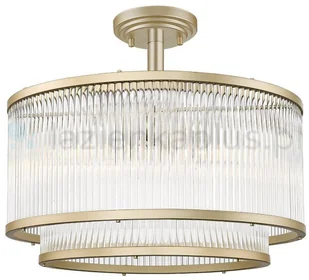 Zuma Line Sergio lampa sufitowa złota kryształowa C0528-05H-V6AC - C0528-05H-V6AC - Lampy sufitowe - miniaturka - grafika 2