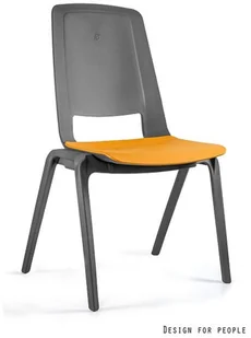 Fotel biurowy, krzesło biurowe Unique Krzesło Fila Charcoal - Fotele i krzesła biurowe - miniaturka - grafika 4