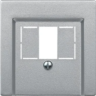 Merten Płytka centralna 297960 zapewnia TAE/Audio/USB, aluminium, system M 1325245 - Wyłączniki światła i elektryczne Merten Płytka centralna 297960 zapewnia TAE/Audio/USB, aluminium, system M 1325245 - Wyłączniki światła i elektryczne - miniaturka - grafika 1