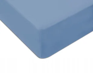 Darymex Prześcieradło z Jersey niebieskie 90/100x200 cm 5907761009820 - Prześcieradła - miniaturka - grafika 3