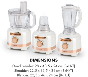 Klarstein TK32-Luca-W - Roboty kuchenne - miniaturka - grafika 9