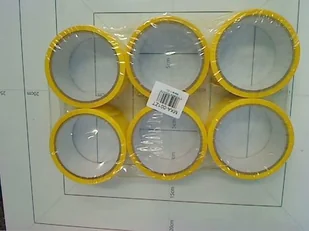 Dalpo Taśma klejąca 48mm x 50m żółta - Taśmy klejące - miniaturka - grafika 2