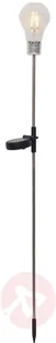Best Season Lampa solarna LED Fille, żarówka z grotem ziemnym - Lampy ogrodowe - miniaturka - grafika 3