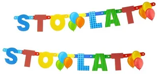 GoDan Baner "Sto Lat Sto lat", 150 cm PF-GSTL - Gadżety dla niej i dla niego - miniaturka - grafika 2