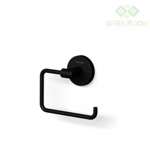 Oltens Oltens Gulfoss uchwyt na papier toaletowy czarny mat 81103300 - Akcesoria do wc - miniaturka - grafika 2