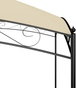 vidaXL Altana, 3x4x2,65 m, kremowa, 180 g/m 313909 - Altany ogrodowe - miniaturka - grafika 4