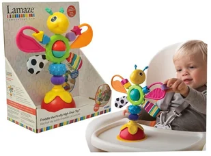TOMY Lamaze Lamaze lc27243 Baby zabawka Freddie, który świetlik wielokolorowa wysokiej jakości hochstuhlsp ielzeug to połączenie grzechotka i greifling promuje władność dziecka od 6 miesięcy - Grzechotki dla dzieci - miniaturka - grafika 2
