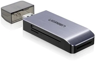 UGREEN Czytnik czytnik kart SD micro SD CF MS na USB 3.0 szary 50541 50541 - Czytniki kart pamięci - miniaturka - grafika 3