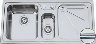 Zlew RODI HERA połysk (komora LEWA) HERA-PO-LI - Zlewozmywaki - miniaturka - grafika 2