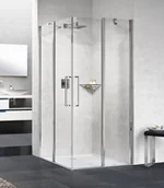 Ścianki i drzwi prysznicowe - Novellini Young 2.0 A 77-79x200  Y2A77L1H - miniaturka - grafika 1