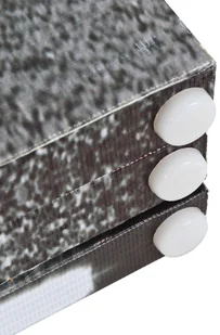 vidaXL Składany parawan, 160x180 cm, londyński autobus, czarno-biały - Parawany - miniaturka - grafika 4