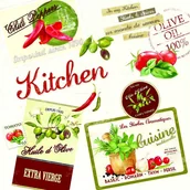 Folia, papier śniadaniowy, serwetki - Nuova R2S R2S Serwetki stołowe R2S 20 szt 414 VHCK - miniaturka - grafika 1