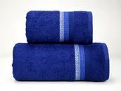 Ręczniki - Greno OMBRE FROTEX RĘCZNIK 70x140 GRANATOWY 450 038478 - miniaturka - grafika 1