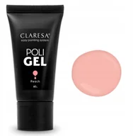 Żele do paznokci - Claresa Poli Gel Poly żel led uv 60g Peach - miniaturka - grafika 1
