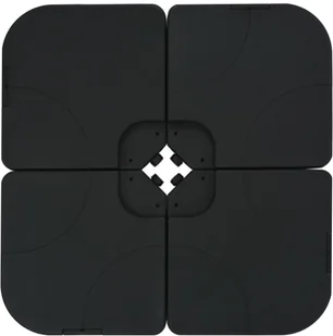 vidaXL vidaXL Przenośna podstawa na parasol wypełniana wodą lub piaskiem 60 L - Parasole ogrodowe - miniaturka - grafika 3