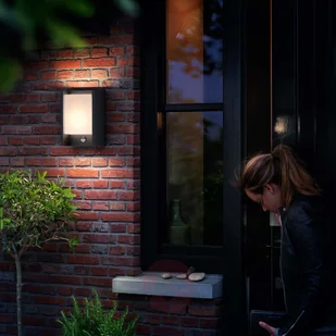 Philips lampy ARBOUR 16461/93/16 Kinkiet Z CZUJNIKIEM RUCHU ŻARÓWKA LE - Lampy ścienne - miniaturka - grafika 4