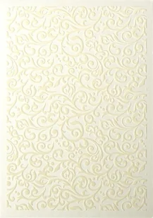 Karton ozdobny welurowy flock kremowy A4 220g 5szt. /208302/ AR665 - Papier do drukarek - miniaturka - grafika 2