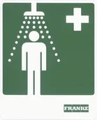 Akcesoria łazienkowe - Franke Piktogram "Natrysk ratunkowy" - miniaturka - grafika 1