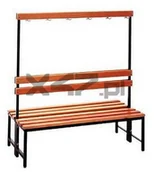 Meble do szkół i przedszkoli - Malow Ławka szatniowa z wieszakami ŁSZ 2 - miniaturka - grafika 1