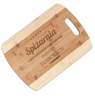 Murrano Deska bambusowa do krojenia z grawerem dla pary na ślub rocznicę p DSK-BMB3-039 - Deski do krojenia - miniaturka - grafika 34