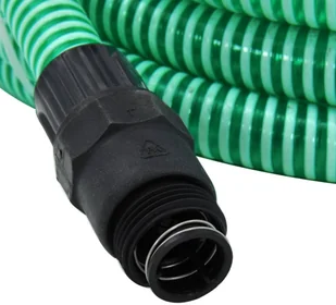 vidaXL Wąż ssący ze złączami z PVC 7 m 22 mm zielony 151071 - Węże ogrodowe i zraszacze - miniaturka - grafika 6