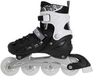 Nils EXTREME NH10905 4w1 CZARNE ROZM. L(39-42) ŁYŻWOROLKI Z WYM. PŁOZĄ HOKEJOWĄ EXTREME - Rolki - miniaturka - grafika 9