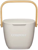 Pozostałe akcesoria kuchenne - Kitchen Craft Kompostownik Domowy Z Włókna Bambusowego Natural Elements Beżowy - miniaturka - grafika 1