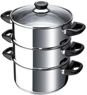 Zestawy garnków i patelni - Beka BEKA 12030224 daempferole ze szklaną pokrywką 20 cm Polo, ze stali nierdzewnej 12030224 - miniaturka - grafika 1
