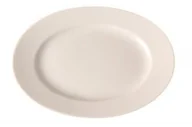 Wyposażenie lokali gastronomicznych - Hendi Półmisek owalny z porcelany 240x170 mm, ecru | , Gourmet HENDI-780077 - miniaturka - grafika 1