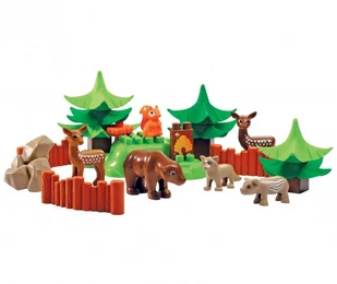 Ecoiffier Domek Chatka Leśnika - Klocki - miniaturka - grafika 2