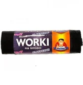 Worki na śmieci - Unilever Worki na śmieci z taśmą 60L zielone 10szt Świeżowski *93671 - miniaturka - grafika 1