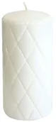 Świece - Świeca pieńkowa PIK biała wys. 15 cm - miniaturka - grafika 1