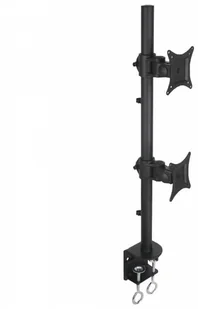 Techly Techly Podwójne ramię biurkowe do LED/LCD 13-27'' 2x10kg pionowe regulowane 020690 [6220399] - Akcesoria do monitorów - miniaturka - grafika 3